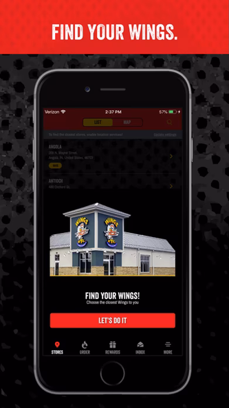Wings Etc Screenshot 4 - AppWisp.com Wings Etc Screenshot 4 - AppWisp.com
