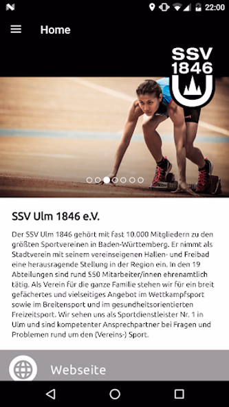 SSV Ulm 1846 e.V. Screenshot 2 - AppWisp.com SSV Ulm 1846 e.V. Screenshot 2 - AppWisp.com