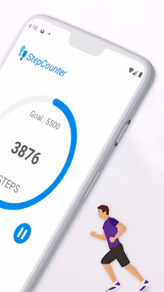 Pedometer Walking Step Counter Screenshot 2 - AppWisp.com Pedometer Walking Step Counter Screenshot 2 - AppWisp.com