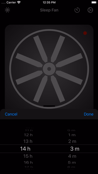 BedTime Sleep Fan Sounds Screenshot 3 - AppWisp.com BedTime Sleep Fan Sounds Screenshot 3 - AppWisp.com