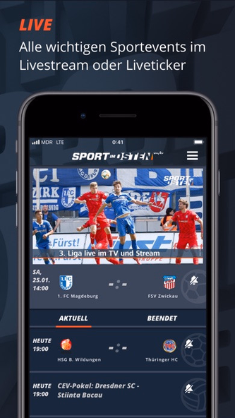MDR Sport im Osten: Sport News Screenshot 1 - AppWisp.com MDR Sport im Osten: Sport News Screenshot 1 - AppWisp.com