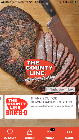 County Line BBQ Screenshot 1 - AppWisp.com County Line BBQ Screenshot 1 - AppWisp.com