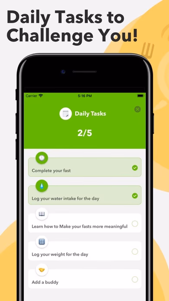 Fast: Intermittent Fasting App Screenshot 4 - AppWisp.com Fast: Intermittent Fasting App Screenshot 4 - AppWisp.com