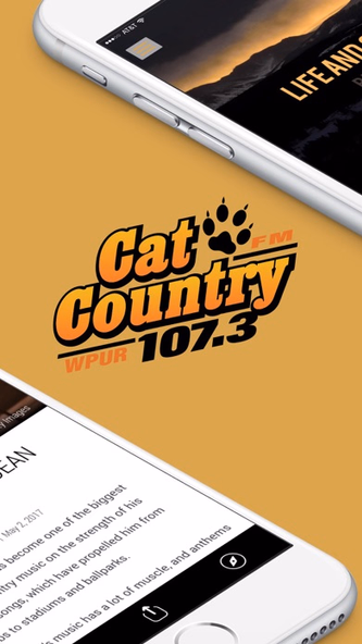 Cat Country 107.3 WPUR Screenshot 2 - AppWisp.com Cat Country 107.3 WPUR Screenshot 2 - AppWisp.com