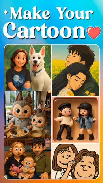 Voilà AI Artist Cartoon Filter Screenshot 1 - AppWisp.com Voilà AI Artist Cartoon Filter Screenshot 1 - AppWisp.com