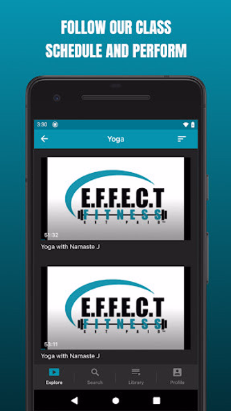 Effect Fitness On Demand Screenshot 3 - AppWisp.com Effect Fitness On Demand Screenshot 3 - AppWisp.com